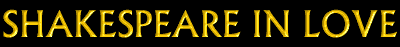 Shakespeare in Love